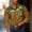 Gold, variant on Graphic Mens Tee Shirts Button Up Workwear Workwear Stretch Relaxed Fit Collared Shirt Tops for Man L