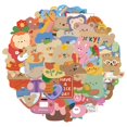thumbnail image 1 of 50 Cute Bear Doodle Stickers Línea Decoración ZefeiWu 8390614807600, 1 of 1