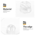 thumbnail image 4 of 12pcs Clear Suction Cup Clips Multipurpose Silicone Suckers for Cables Suction Cup Cable Holders, 4 of 6