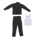 thumbnail image 5 of 3 piezas 1/12 escala hombres figura chaqueta pantalones chaleco disfraz, ropa en miniatura para modelo de muñeca de 6 ", figuras de masculino, 5 of 9