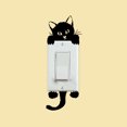 thumbnail image 3 of DIY Little Cat Light Switch Sticker Wall Sticker Decal Home Decor Home Decoration, 3 of 9