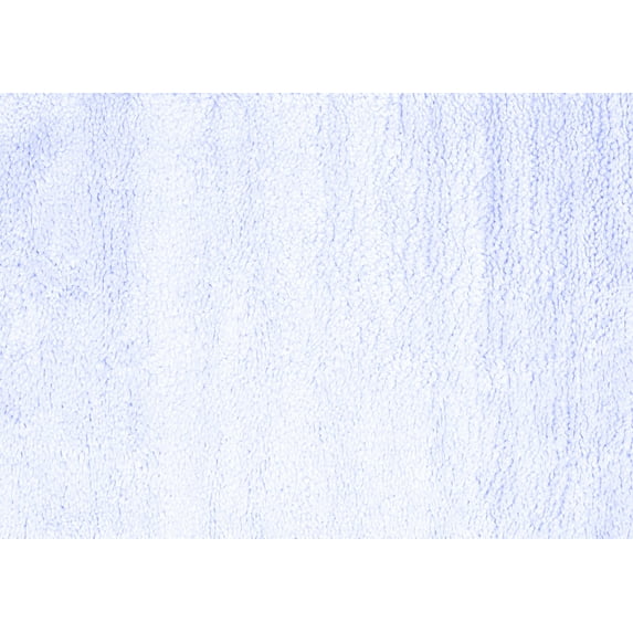 Ahgly Company Indoor Rectangle Solid Blue Modern Area Rugs, 2' x 3'