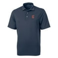 thumbnail image 2 of Men's Cutter & Buck  Navy Cleveland Guardians Big & Tall Virtue Eco Pique Recycled Polo, 2 of 3