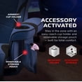 thumbnail image 5 of RESPAWN 900 Console Gaming Recliner with Footrest and Lumbar Support - Comfortable Ergonomic Gaming Chair with Headrest, No Wheels, Reclining, Heavy Duty, Racing Style Video Game Chairs - Blue Fabric, 5 of 6