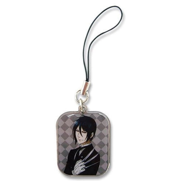Cell Phone Charm - Black Butler - New Sebastian Portrait Licensed ge82598