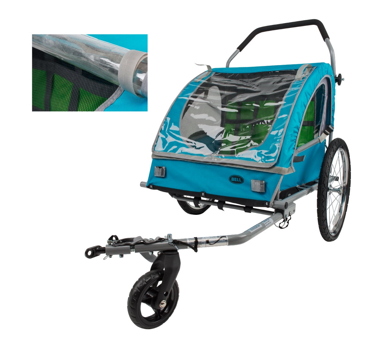 bell stroller bike trailer