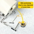thumbnail image 6 of Toilet Installation Jack,Toilet Installation Dolly, Stainless Steel Foldable Lift with Positioning, 6 of 8