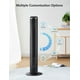 thumbnail image 5 of Ventilador tipo torre GoveeLife de 91 cm para dormitorio con sensor de temperatura, 5 of 9