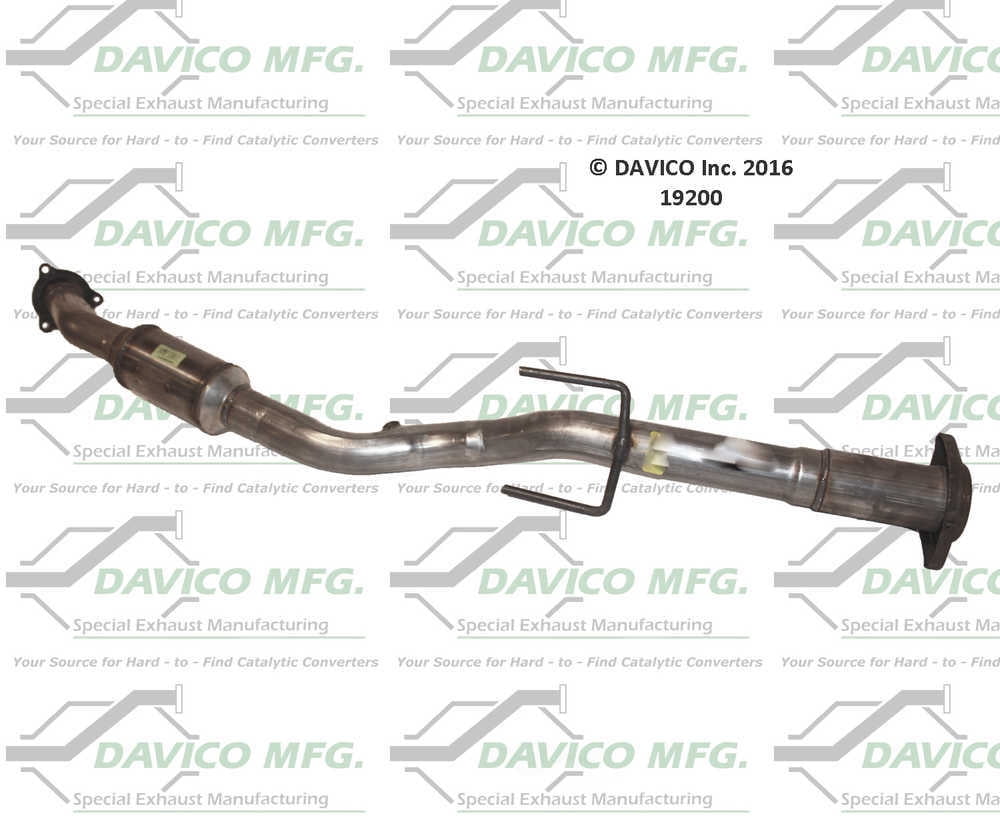 Davico Mfg Catalytic Converter P/N:19200 Fits select: 2002-2005 CHEVROLET TRAILBLAZER, 2002-2005 GMC ENVOY