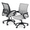 Light Grey, variant on OSM Mid-Back Ergonomic Mesh Office Chair with Lumbar Support, Height-Adjustable Swivel Computer Desk Chair for Home Office, Gaming & Study, 300 lbs Capacity, Black