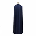 thumbnail image 2 of YTCAMLO Hoodless Womens Mens Satin Cloak Comfy Solid Color Full Length Cape for Christmas Halloween Dress-Up Party, 2 of 4