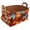 Multicolor 3, variant on Marble Storage Basket Collapsible Storage Bin, PU Foldable Basket Convenient Box Storage Organizer with Handles for Shelves Office Bedroom Closet Nursery Toys Laundry