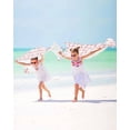 thumbnail image 3 of Pink Bow Ribbon Beach Towels Oversized Super Absorbent, Vintage Modern Art Bowknot Lightweight Bath Towel Quick Dry Sets For Bathroom/Pool/Rv Camping/Beach Play/Gym Room/Picnic 30"x60", 3 of 8
