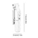 thumbnail image 4 of Selfie Grip plegable Stick-Doot-Tooth-Tooth44.2 TRIPOD 360 TIERRA DEL ROTACIÓN (B) Azul, 4 of 9