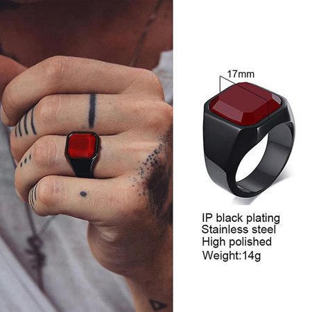 Man Rings,signet Ring Men, Nobility Mens Statement Rings, Stainless ...
