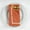 Rust, variant on Fingercraft Cloth Napkin, Soft Quality Cotton Linen Blend Fabric, Dinner Napkins with Premium White Lace, 6 Pack, 20”x20” Aqua