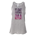 thumbnail image 1 of Float Trip Tank, Float Friends Tan & Repeat, Kayaking Tank, Women's Racerback, Sublimated Design, Floating Tank Top, Float Trip Shirt, Athletic Grey, SMALL, 1 of 1