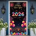 thumbnail image 2 of Golden Design New Year Banner 2026 Festive Crown Decoration Celebration Event for Indoor Party Holiday Festivity, 2 of 9