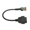 thumbnail image 3 of OBDII 6 Pin Scanner Cable, Safe Riding OBD2 Diagnostic Adapter  For Motorcycle, 3 of 8