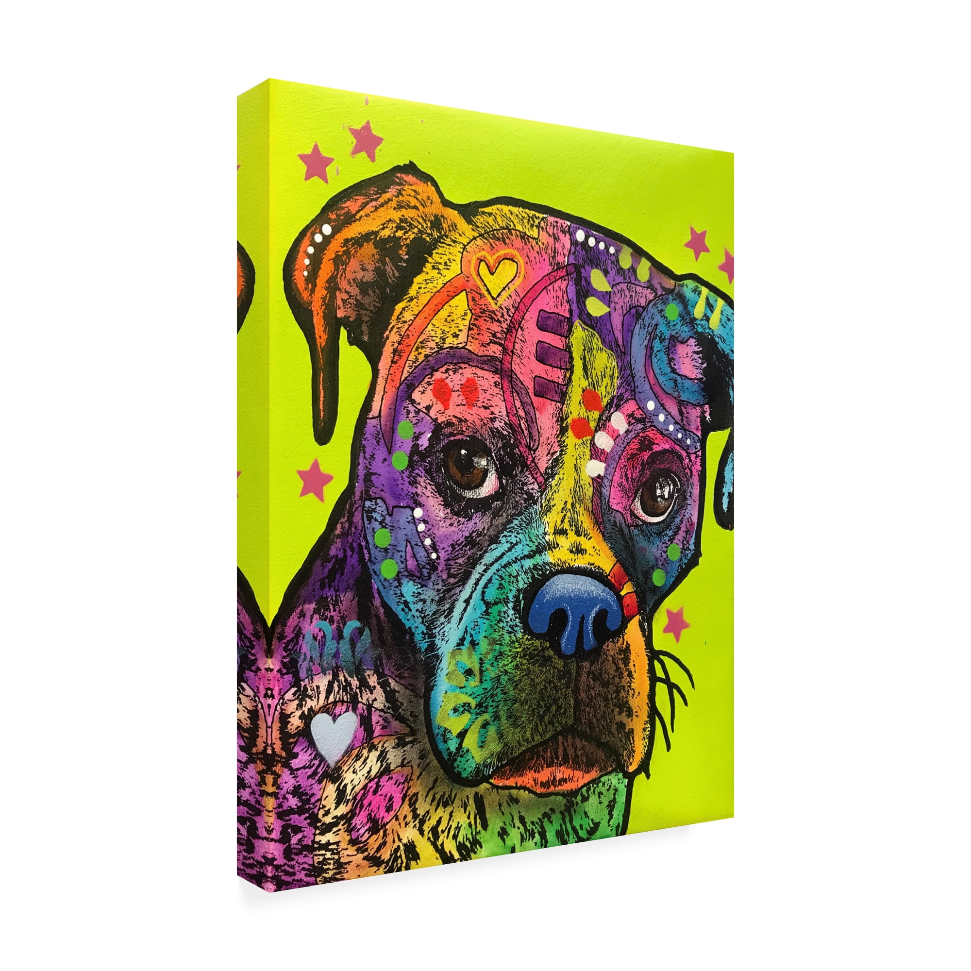 Trademark Fine Art 'Boxer ' Canvas Art by Dean Russo