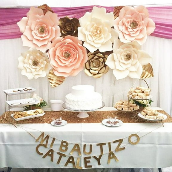 MLINS  2 Pcs Wedding Decor Paper Centerpieces Decoration