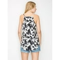 thumbnail image 6 of Womens Tank Casual Halter Spaghetti Strap Flowy Printed Vest Shirts Sleeveless Summer Tee Blouses, 6 of 60
