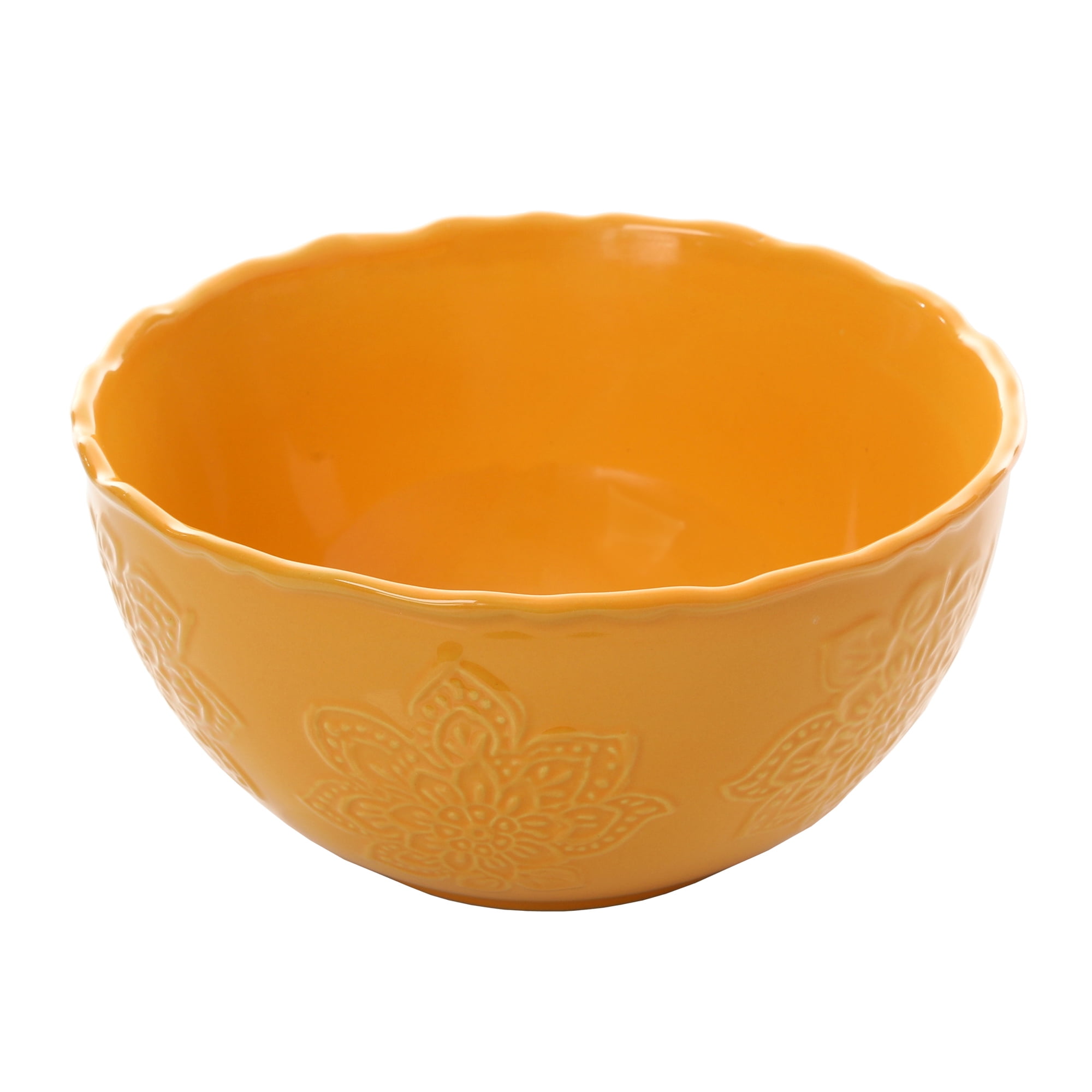 The Pioneer Woman Floral Bursts Serving Bowl Set, 3 Piece