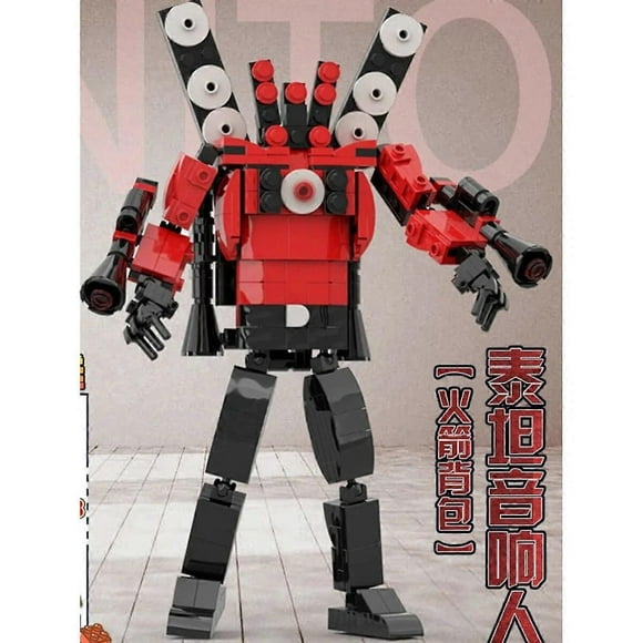 Skibidi Toilet Toy Building Block Titans Camera Man Tv Man Cameraman Speakerman Skibidi Toilet Clock Man Titans Drill Speaker