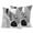 Gray, variant on 2 Pack Outdoor Waterproof Throw Pillow Covers,Boho Leaf Arch Sun Decorative Square Pillow Case Patio Pillowcases for Chair Couch Sofa 16x16in