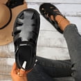 thumbnail image 4 of DIVVce Woven Platform Gladiator Sandals For Women Open Toe Adjustable Buckle Comfort Footwear, 4 of 8