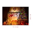 thumbnail image 3 of BSDHOME Polyester Photography Background Christmas Tree Gifts No Wrinkles Bokeh Star Decorations for Home Photo Curtains Backdrops Studio Fond Photos 7x5ft, 3 of 4