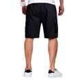 thumbnail image 5 of Cargo Shorts for Men Knee Length Elastic Waist Athletic Shorts with Pockets Summer Casual Outdoor Hiking Short, XL, 5 of 7