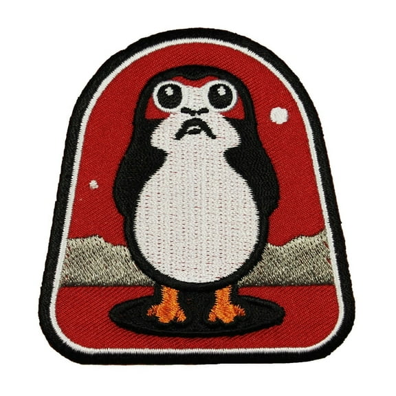Loungefly Star Wars The Last Jedi Porg Patch Cute Penguin Creature Iron-On