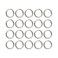 thumbnail image 3 of 20 piezas de anillos de resorte hebillas de cuero para bolsos elegantes hebillas de metal para llaveros mosquetones broches de resorte para bolsos Gloria, 3 of 9
