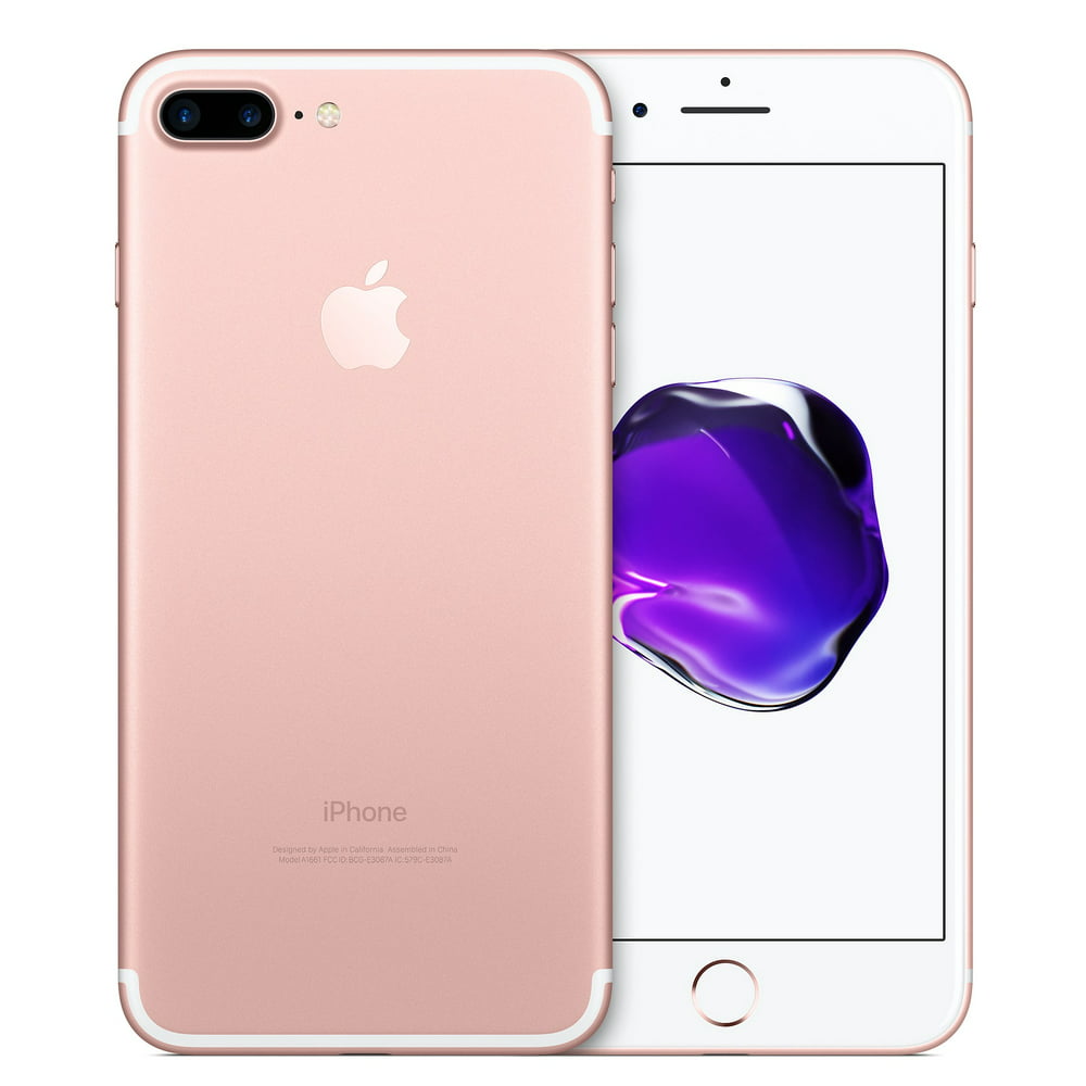 iPhone - 美品iPhone 7 Plus Rose Gold 128 GB SIMフリーの+