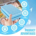 thumbnail image 6 of Fkszll Silicone Ice Cube Tray with Lid, 24 Grid Easy Release Freezer Ice Mold, Small Cube Maker for Whiskey, Coffee, Juice, Homemade Snack - 1 Pack, 6 of 12