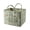 Grayish-blue-yellow flowers, variant on Floral Pattern Tote Bag Large Capacity Quilted Foldable Sturdy Construction for Shopping Travel Work (Style 11)