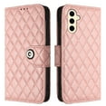thumbnail image 7 of Elegant PU Leather Wallet Case for Samsung Galaxy A54 5G with Wrist Strap, Women Girls Shockproof Kickstand Magnetic Closure Card Slots Rugged Phone Case Cover for Samsung Galaxy A54 5G, Coralpink, 7 of 7