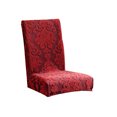 thumbnail image 1 of Fundas para sillas de moda Funda para sillas multicolor Protector exterior universal Funda giratoria de estilo simple para restaurante de hotel Rojo Scienceny HA012487-03, 1 of 7