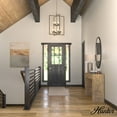 thumbnail image 3 of Hunter - Woodburn 12-light Noble Bronze, Extra Large Pendant Light, Dimmable, Modern Style, Rectangle Shaped, for Bedrooms, Dining, Living Rooms - 19860, 3 of 6