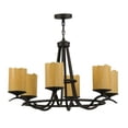 thumbnail image 4 of Meyda Tiffany 151693 Octavia 6 Light 39" Wide Pillar Candle Ring Chandelier - Custom / Oil, 4 of 5