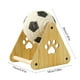 thumbnail image 3 of Pelota rascadora de sisal para gatos con rueda giratoria | Resistente al desgaste y no suelta pelo | Juguete de cuerda de sisal y algodón natural para escalar y entretenerse, 3 of 6