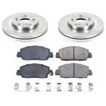 thumbnail image 3 of Power Stop Front Stock Replacement Brake Pad and Rotor Kit KOE6777, 3 of 8