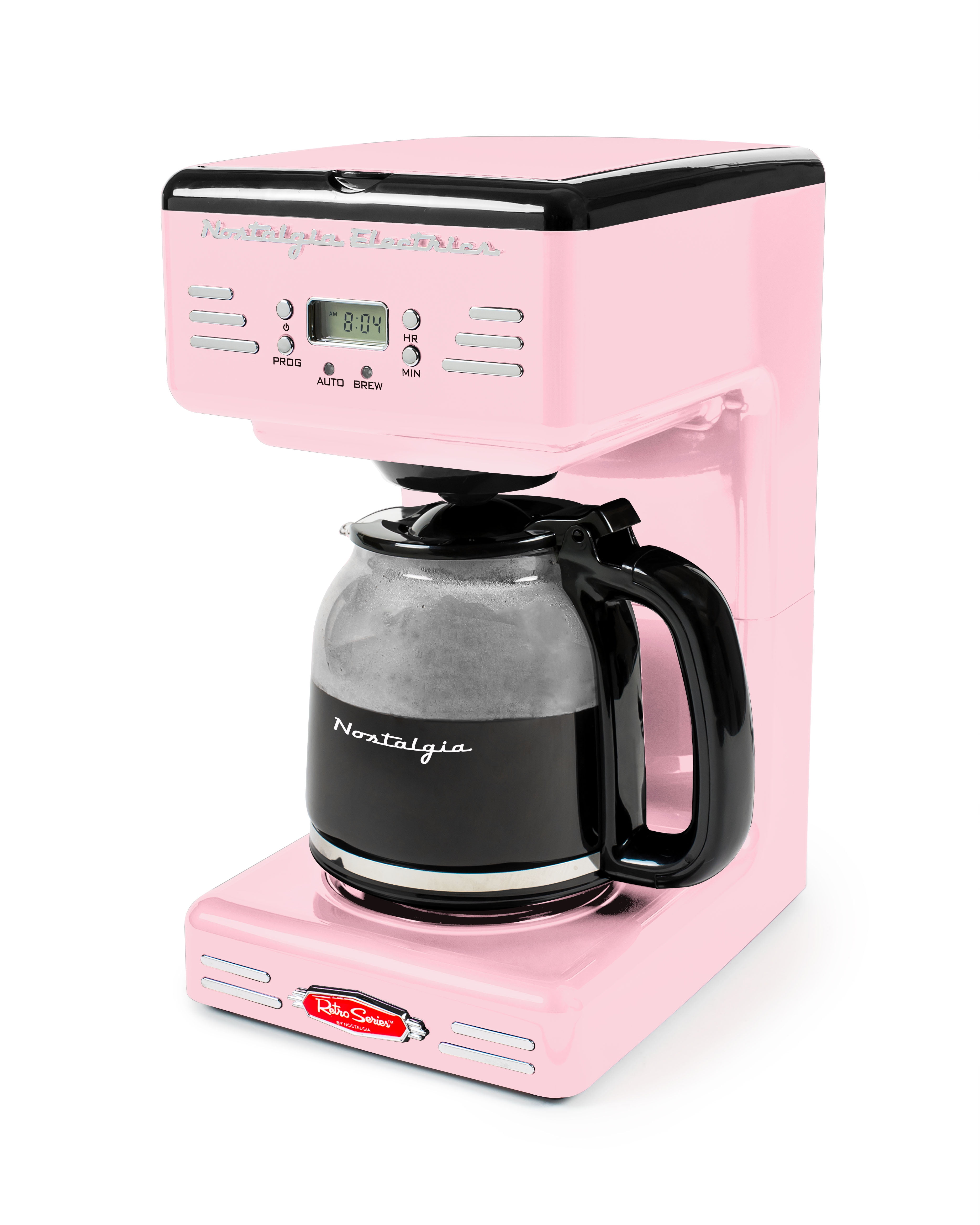 Nostalgia RCOF12PK Retro 12Cup Coffee Maker