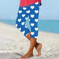 thumbnail image 3 of Mujeres Pantalones de Yoga Elástico Casual Impreso Capris, Alta Cintura Pantalones de Yoga Capri Mujeres para Toda la Temporada, 3 of 4