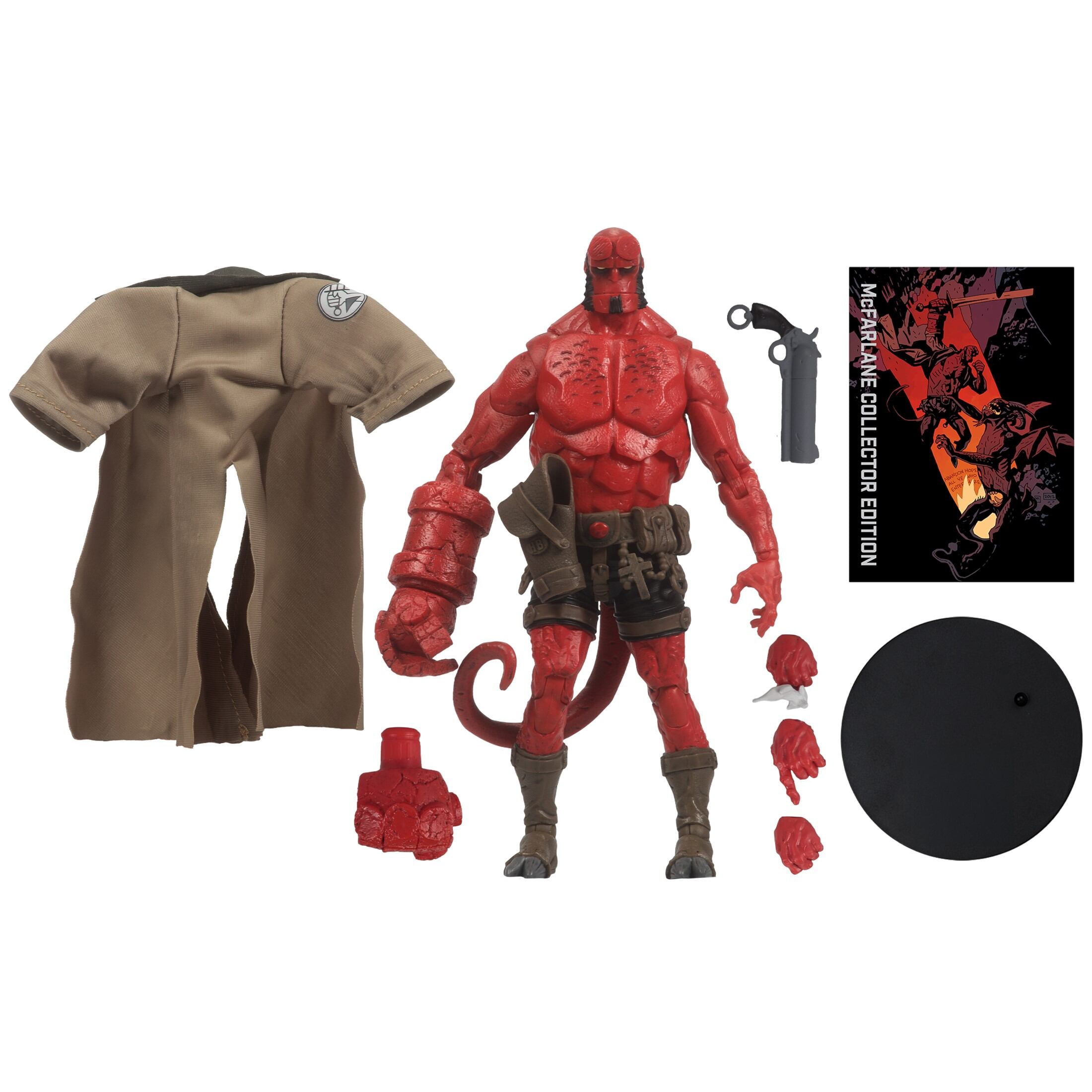 Hellboy 7" Action Figure Collector Edition #60-  McFarlane Toys