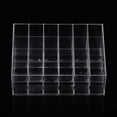 thumbnail image 5 of 24 Rejillas Soporte de lápiz labial transparente Soporte de exhibición de cosméticos Organizador de maquillaje Caja de almacenamiento de maquillaje Esmalte de uñas, pinceles, lápiz labial, 11 Feliz Sencillez, 5 of 5