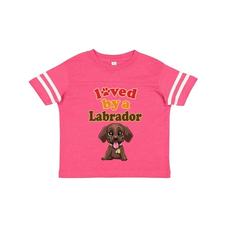 

Inktastic Labrador Chocolate Lab Gift Toddler Boy or Toddler Girl T-Shirt