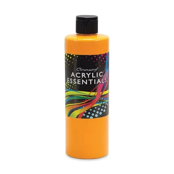 Chromacryl Acrylic Essentials Paint Pint Warm Yellow