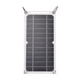 thumbnail image 1 of 6W 5V Solar Panel with USB Port 2PCS Carabiner Monocrystalline Silicon Solar Cell for Outdoor, 1 of 8